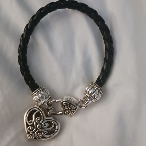 Brighton Leather Heart Charm Bracelet - Picture 5 of 5